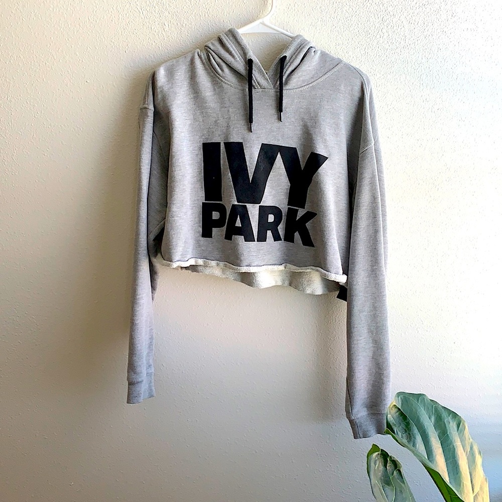 Ivy Park active crop hoodie, Medium